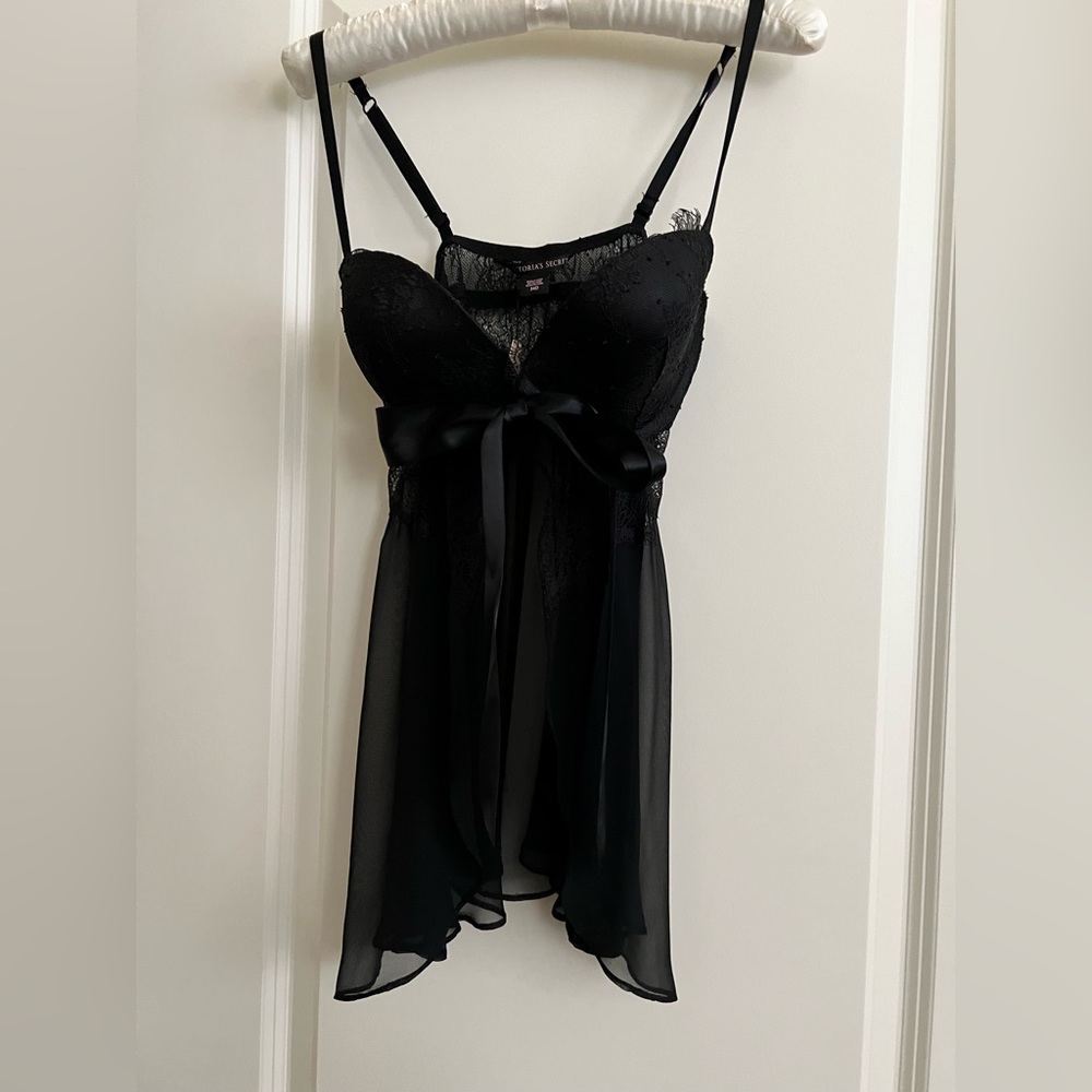 NWT Victoria’s Secret Babydoll Flyaway Sexy Lingerie 34D